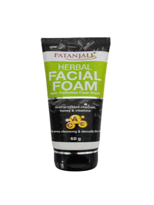 Patanjali Herbal Facial Foam (60 gm)
