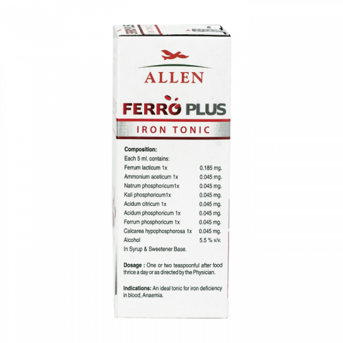 Allen Homeopathy Ferro Plus Syrup