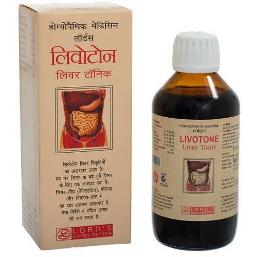 Lord's Homeopathy Livotone Liver Tonic