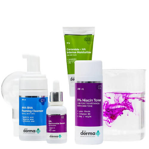 The Derma Co Pore Tightening Kit For Healthy Skin