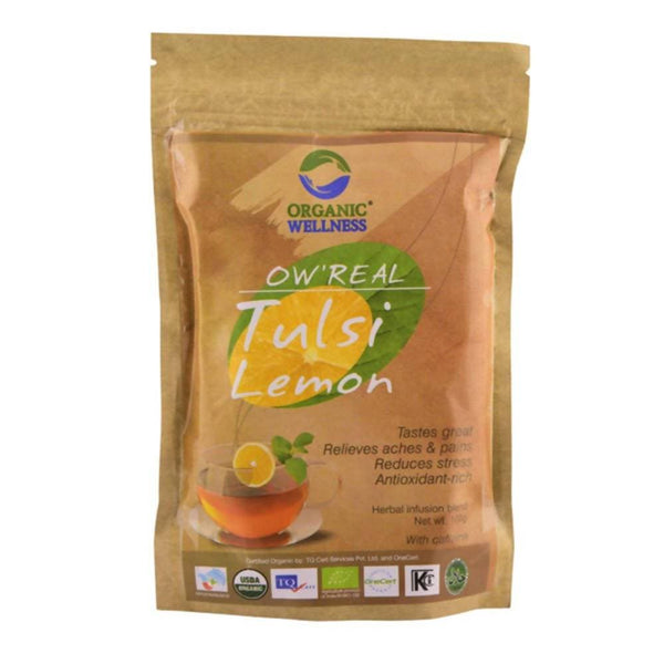 Organic Wellness Ow'Real Tulsi Lemon Zipper Pack