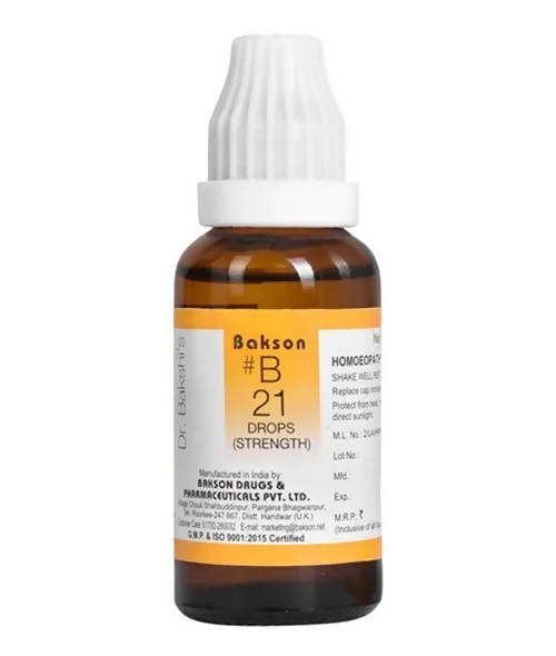 Bakson's Homeopathy B21 Drops