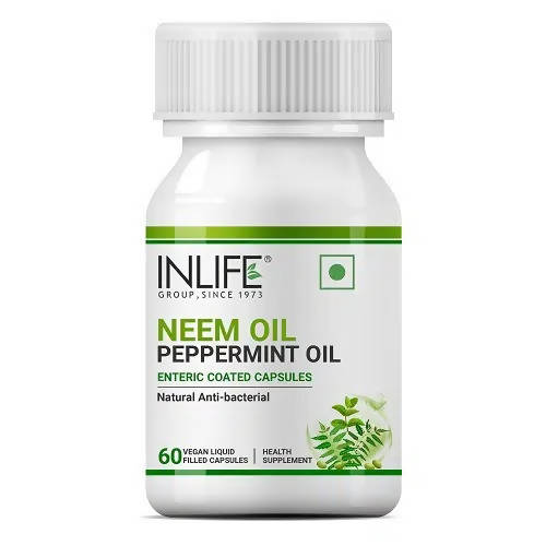 Inlife Neem Oil Peppermint Oil Capsules