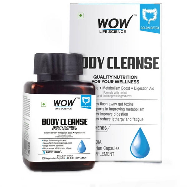 Wow Life Science Body Cleanse Capsules