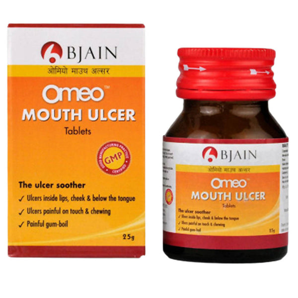 Bjain Homeopathy Omeo Mouth Ulcer Tablets