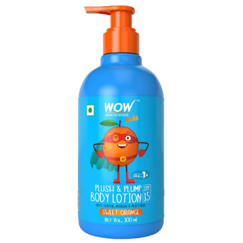 Wow Skin Science Kids Plush & Plump Body Lotion - Sweet Orange