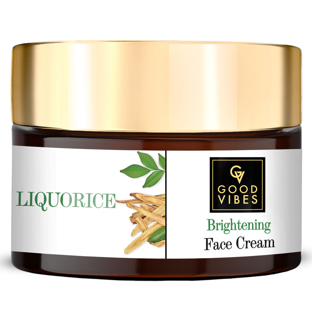 Good Vibes Liquorice Brightening Face Cream