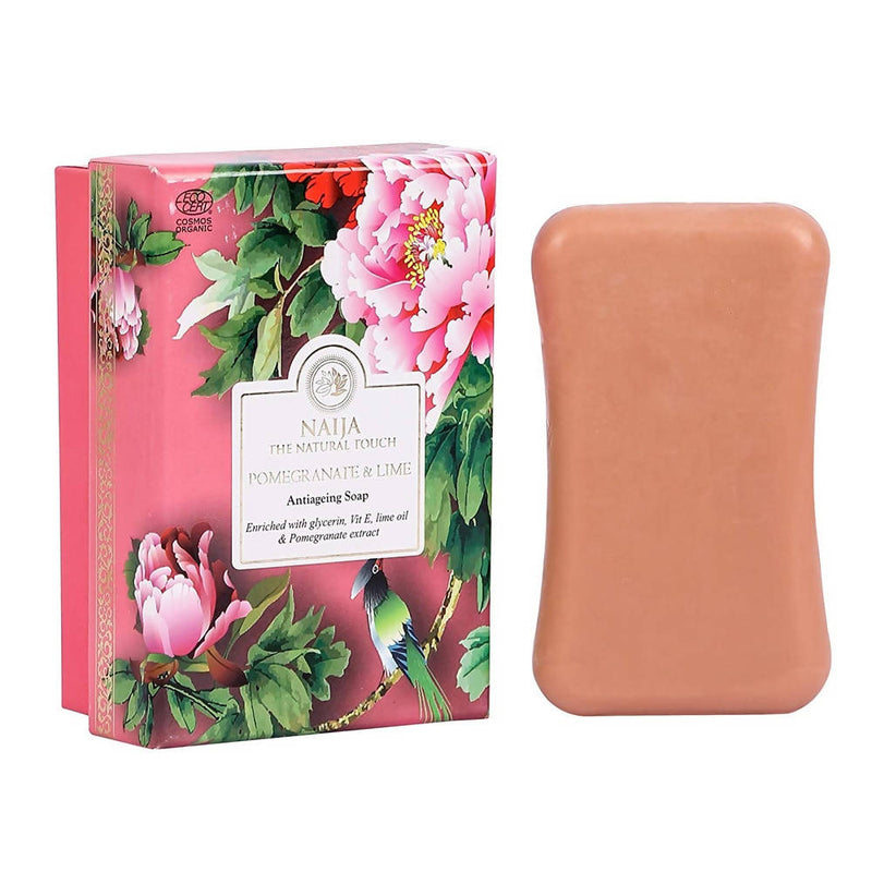 Naija Pomegranate & Lime Antiageing Soap