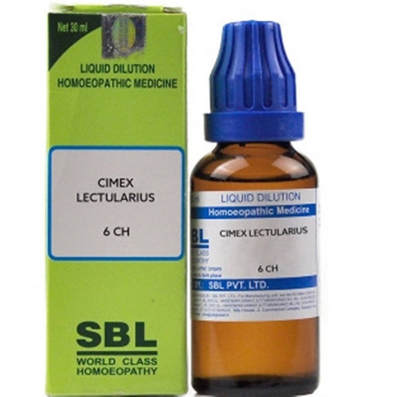 SBL Homeopathy Cimex Lectularius Dilution