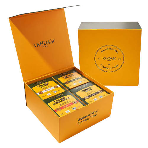 Vahdam Organic Turmeric Wellness Detox Box