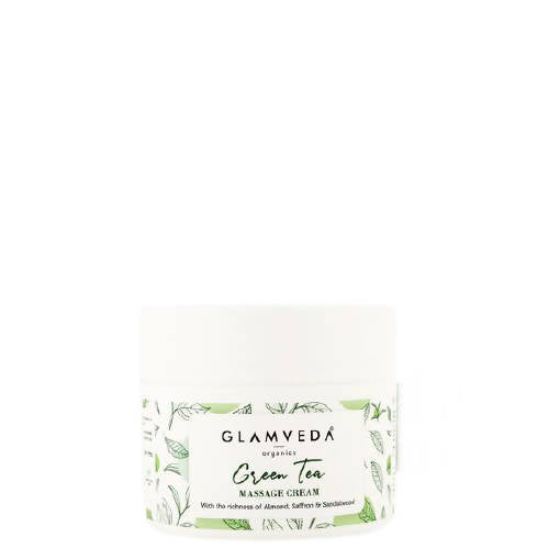 Glamveda Green Tea Recharge & Renew Massage Cream