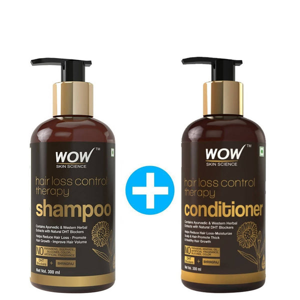 Wow Skin Science Hair Loss Control Therapy Shampoo & Conditioner