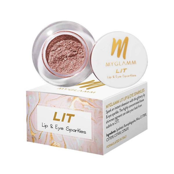 Myglamm LIT Lip & Eye Sparkle (Regina)