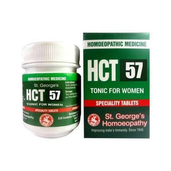 St. George's Homeopathy HCT 57 Tablets