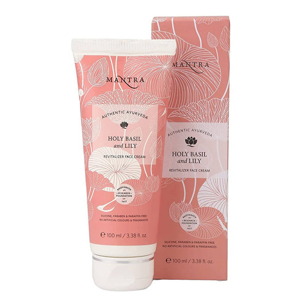 Mantra Herbal Holy Basil and Lily Revitalizer Face Cream