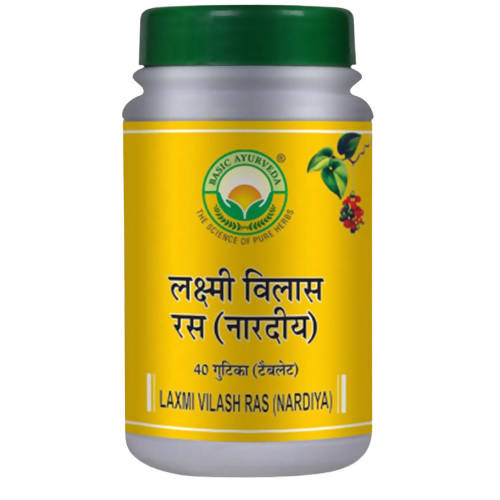 Basic Ayurveda Laxmi Vilash Ras (Nardiya) Tablet