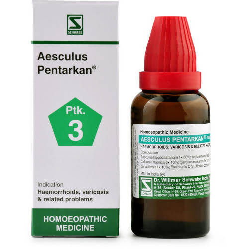 Dr. Willmar Schwabe India Aesculus Pentarkan 3 Drops