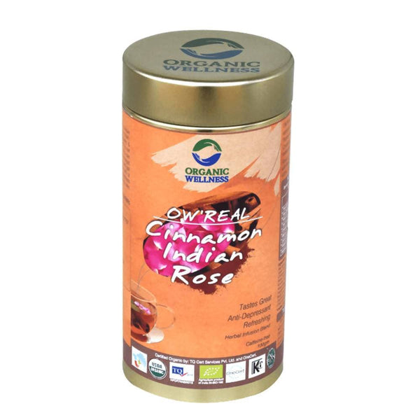 Organic Wellness Ow'Real Cinnamon Indian Rose Leaf Tea