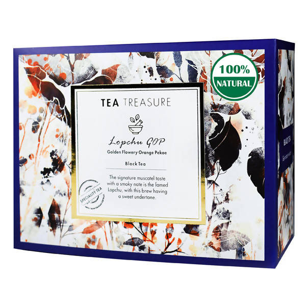 Tea Treasure Lopchu GOP Golden Flowery Orange Pekoe Black Tea Bags