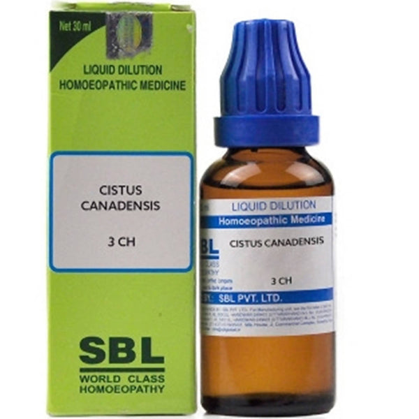 SBL Homeopathy Cistus Canadensis Dilution