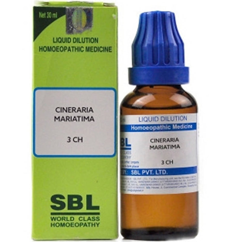 SBL Homeopathy Cineraria Mariatima Dilution