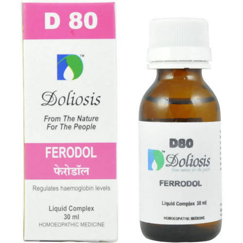 Doliosis Homeopathy D80 Ferodol Drops