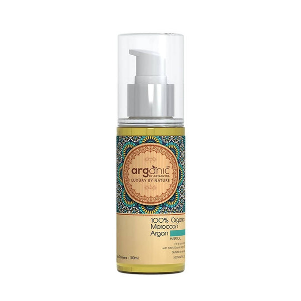 Aaryanveda Arganic Organic Moroccan Argan Hair Oil