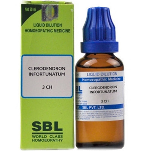 SBL Homeopathy Clerodendron Infortunatum Dilution