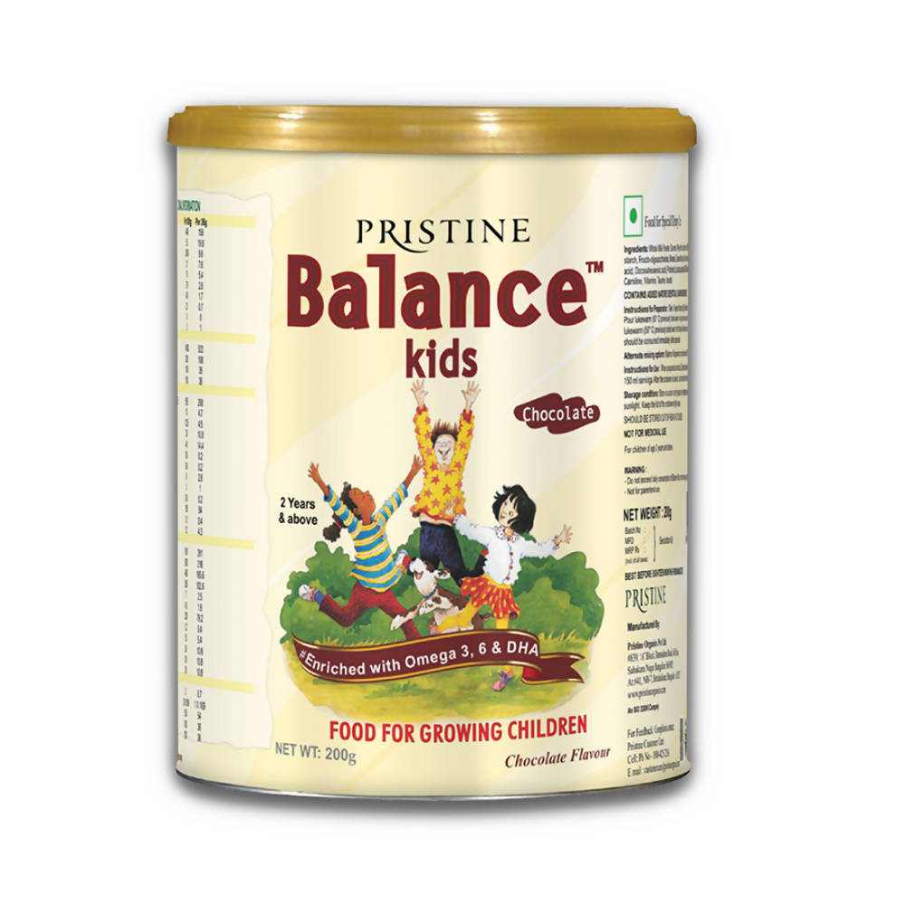Pristine Balance Kids Chocolate Flavour