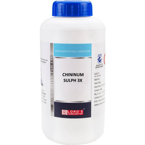 Lord's Homeopathy Chinium Sulph Tablets