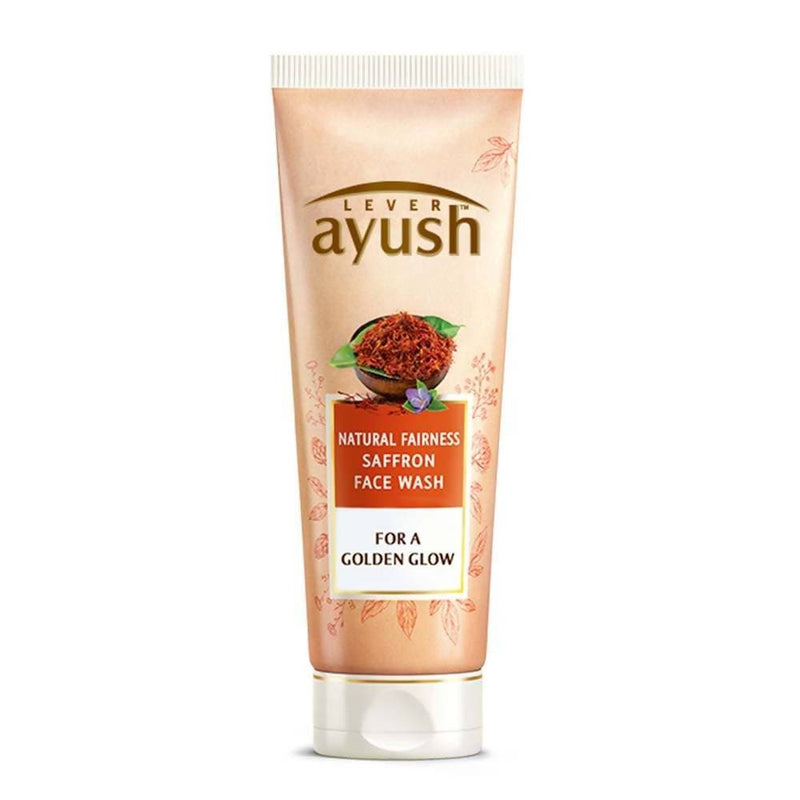 Lever Ayush Natural Fairness Saffron Face Wash