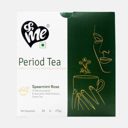 &Me Period Tea Spearmint Rose Tea