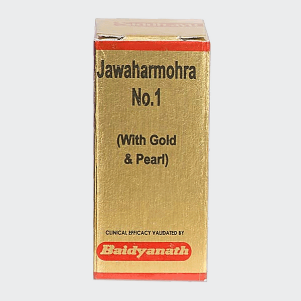 Baidyanath Jawahar Mohra No.1 with Gold and pearl
