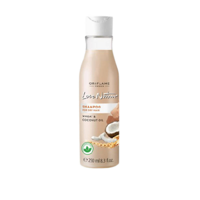 Oriflame Love Nature Shampoo For Dry Hair - Wheat & Coconut Oil