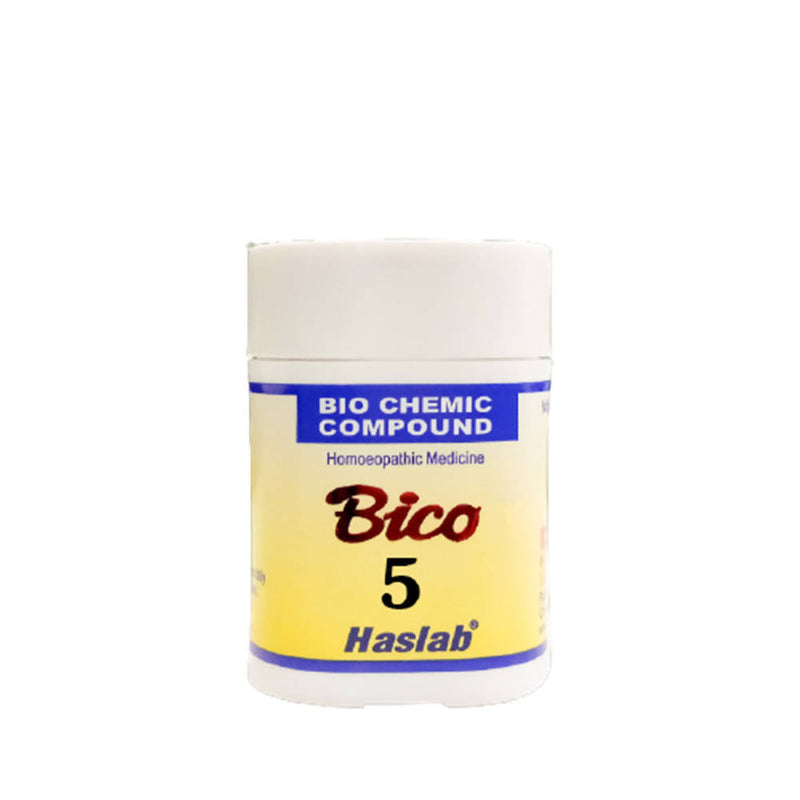 Haslab Homeopathy Bico 5 Biochemic Compound Tablet