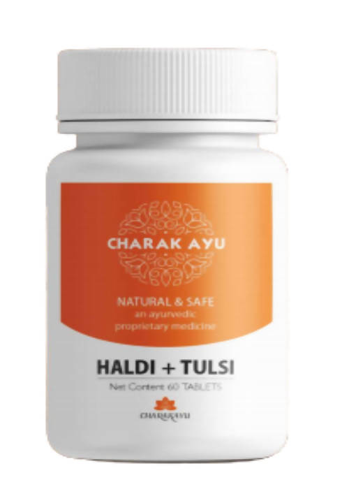 Charakayu Haldi + Tulsi Tablets