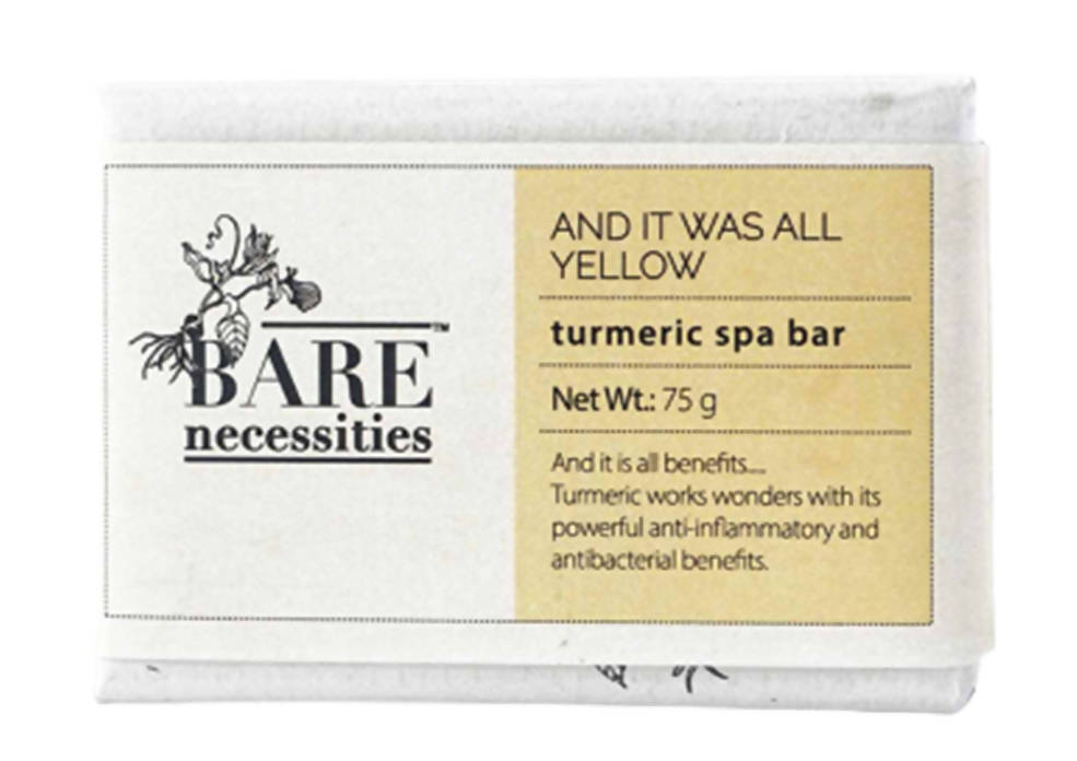 Bare Necessities And It was All Yellow Turmeric Spa Bar