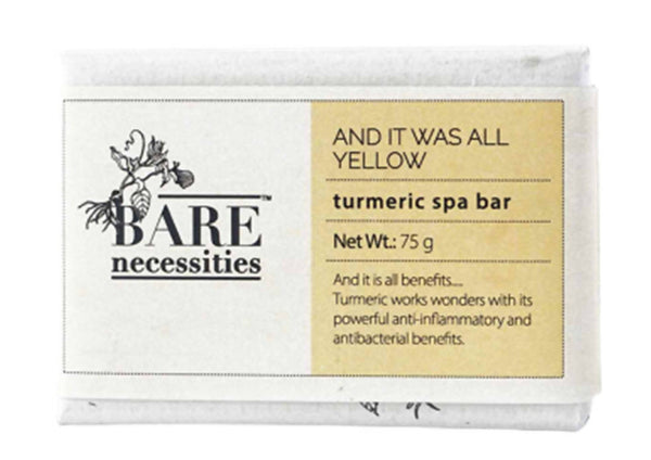 Bare Necessities And It was All Yellow Turmeric Spa Bar