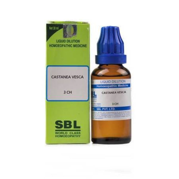 SBL Homeopathy Castanea Vesca Dilution