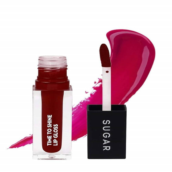 Sugar Time To Shine Lip Gloss - She-Red (Dark Red)