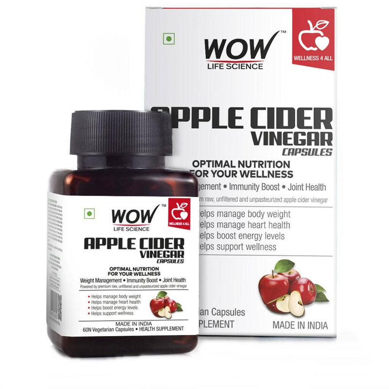 Wow Life Science Apple Cider Vinegar Capsules