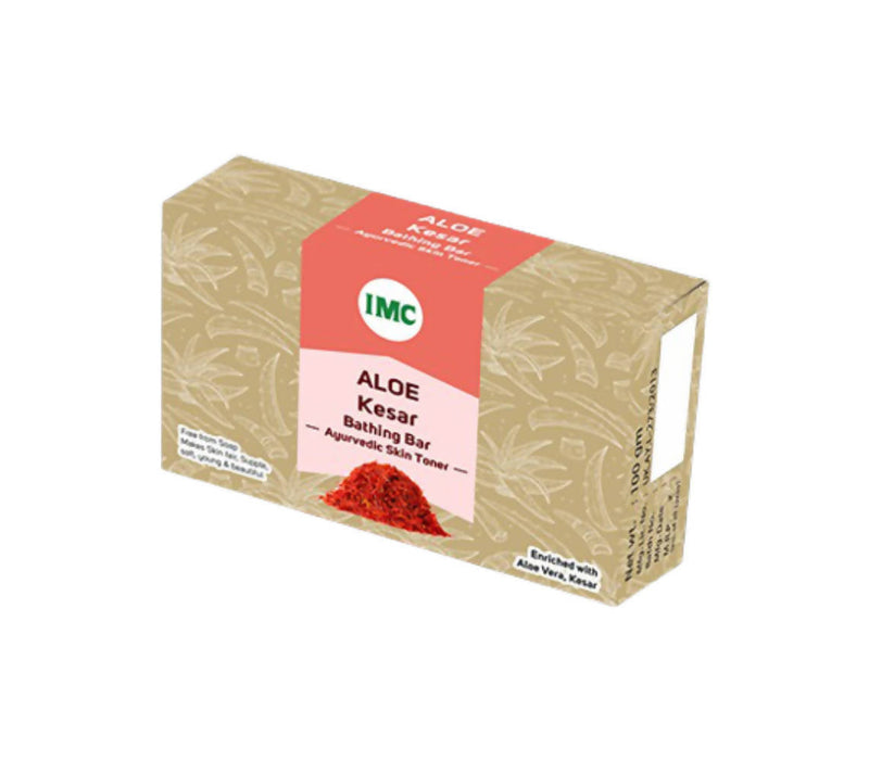 IMC Aloe Kesar Bathing Bar Ayurvedic Skin Toner