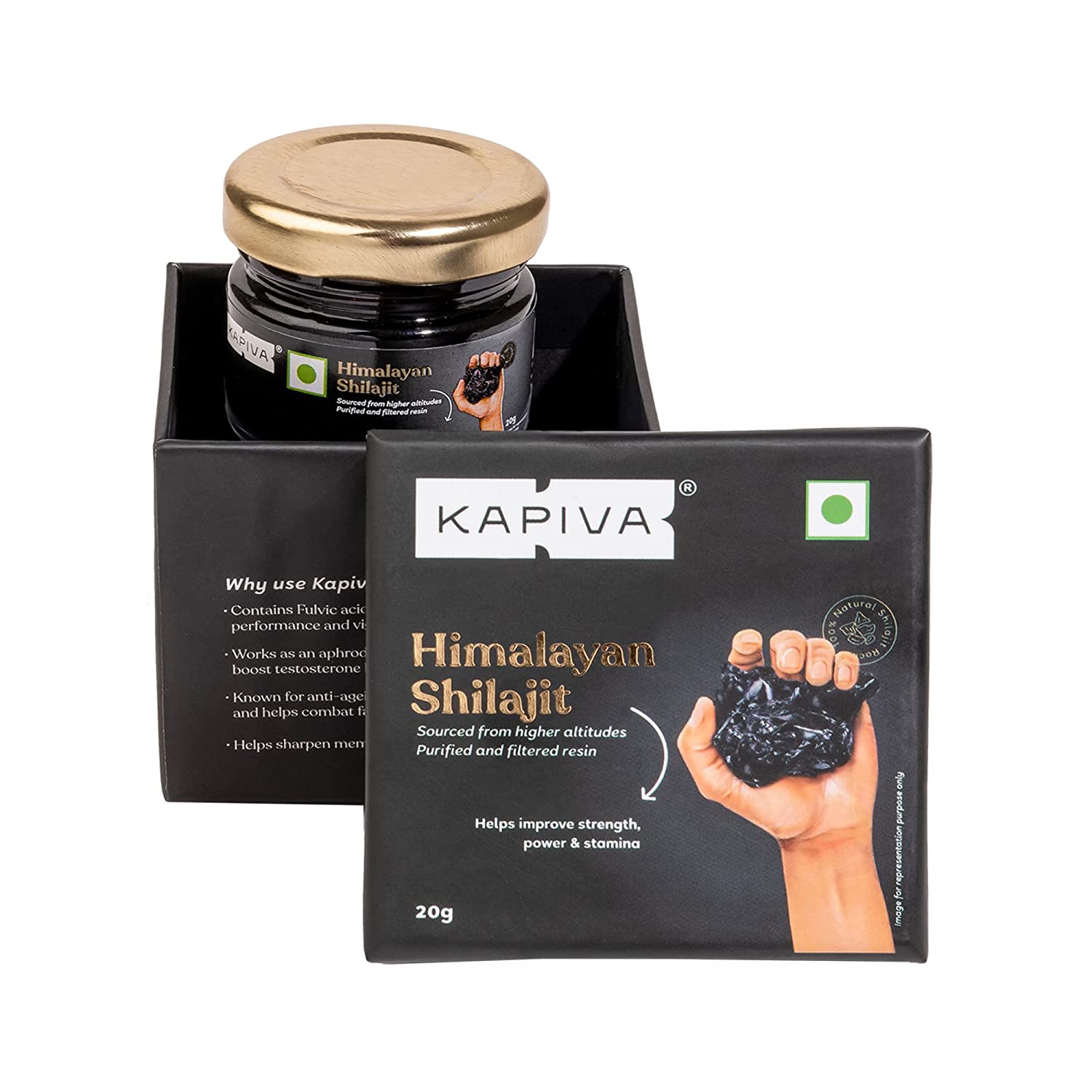 Kapiva Himalayan Shilajit/Shilajeet Resin