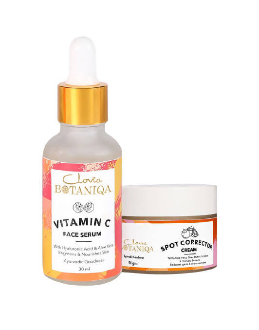 Clovia Botaniqa Vitamin C Face Serum And Spot Corrector Cream