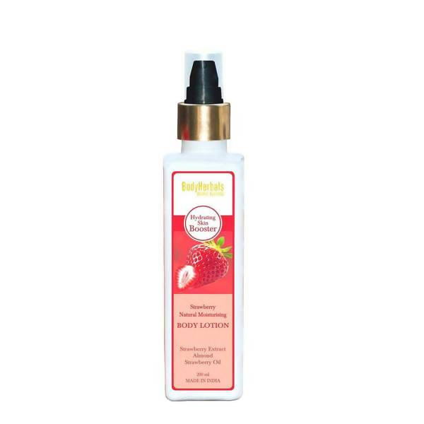 Bodyherbals Hydrating Skin Booster Strawberry Natural Moisturising Lotion