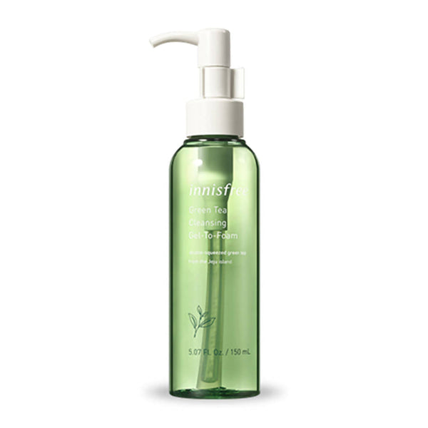 Innisfree Green Tea Cleansing Gel-To-Foam