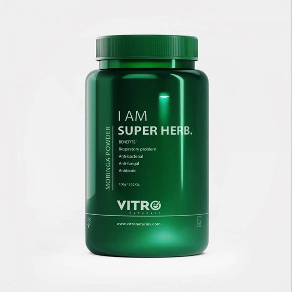 Vitro Naturals I Am Super Herb Moringa Powder