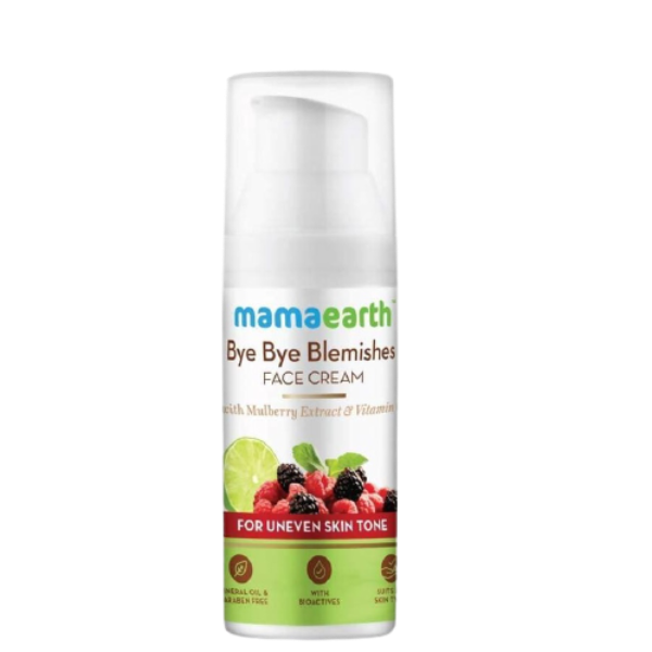 Mamaearth Bye Bye Blemishes Face Cream For Uneven Skin Tone