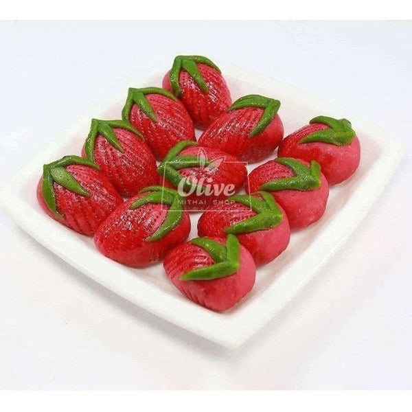 Olive Mithai - Kaju Strawberry