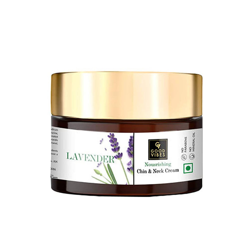 Good Vibes Nourishing Chin and Neck Cream - Lavender